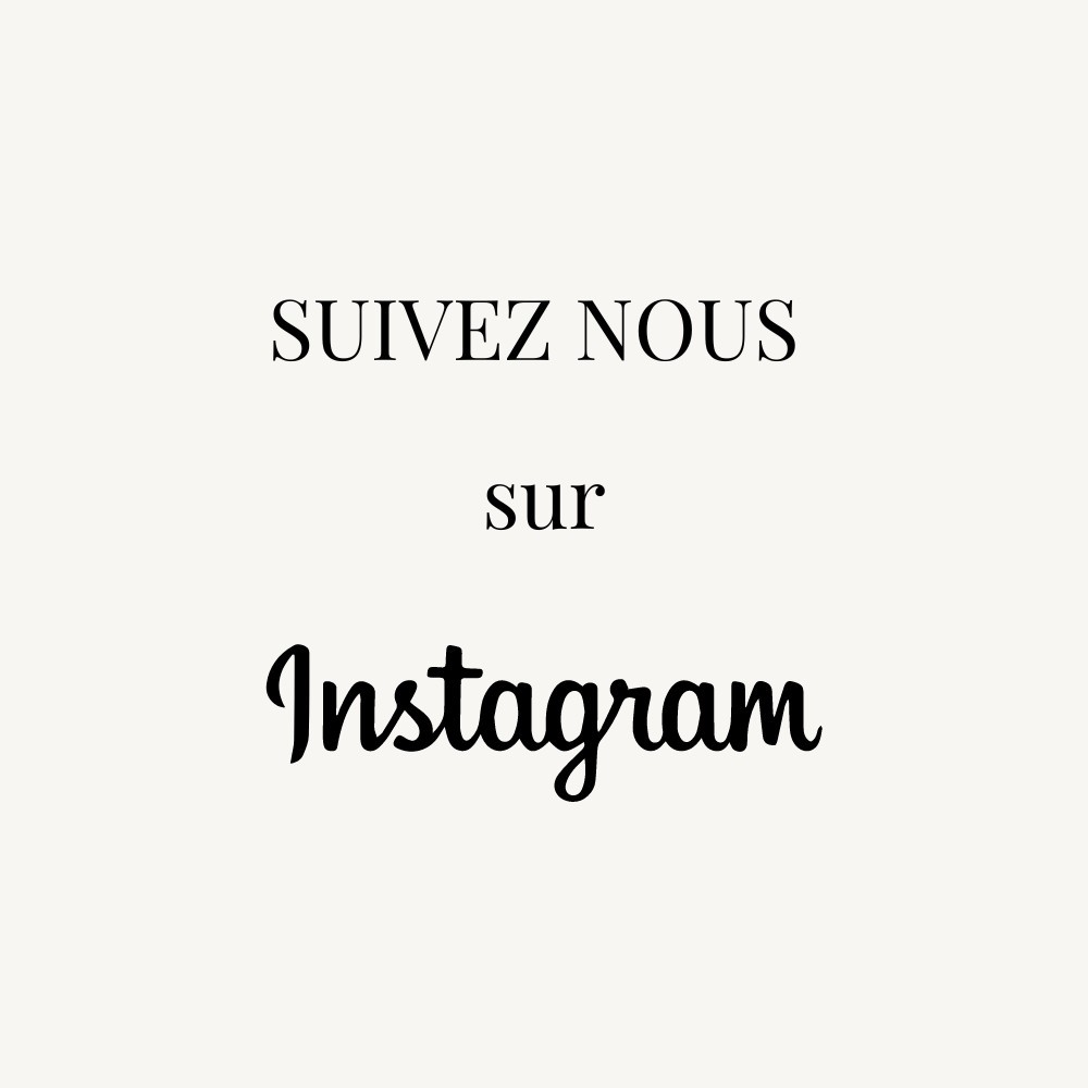 Suivez nous sur Instagram
