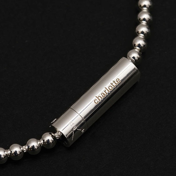 Personalization engraving jewel per gram