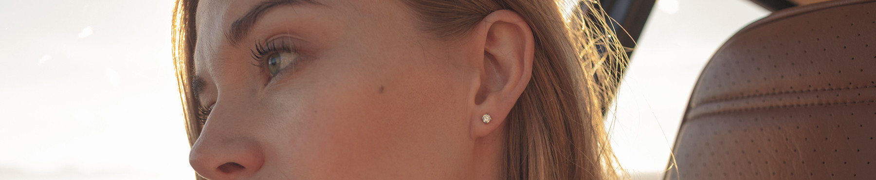 Boucles d'oreilles diamants