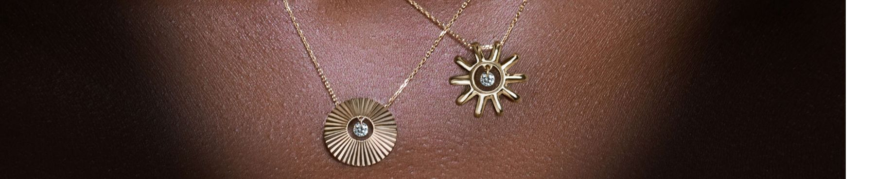 La Brune and La Blonde Jewelry Moon and Sun