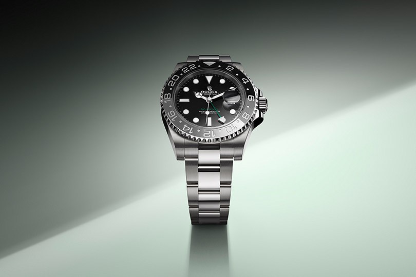 GMT-Master II  Oyster, 40 mm, acier Oystersteel  Référence 126710GRNR