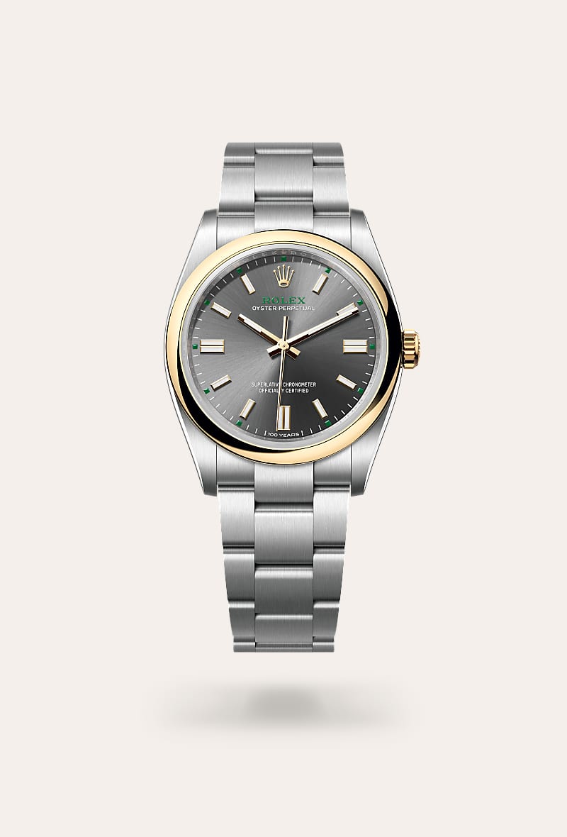 Rolex - Oyster Perpetual 36 - Oyster, 36 mm, acier Oystersteel et or jaune