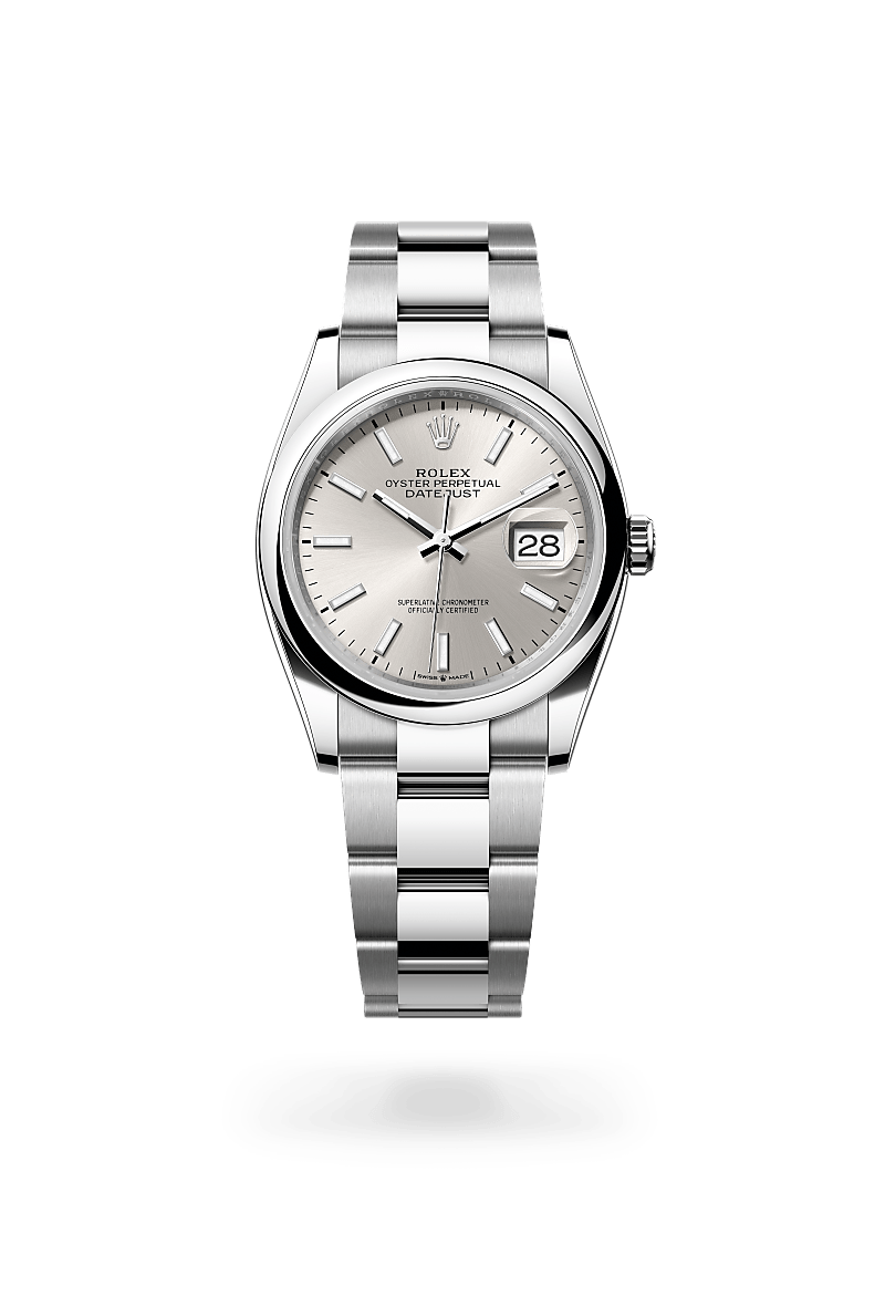 Rolex - Datejust 36 - Oyster, 36 mm, acier Oystersteel