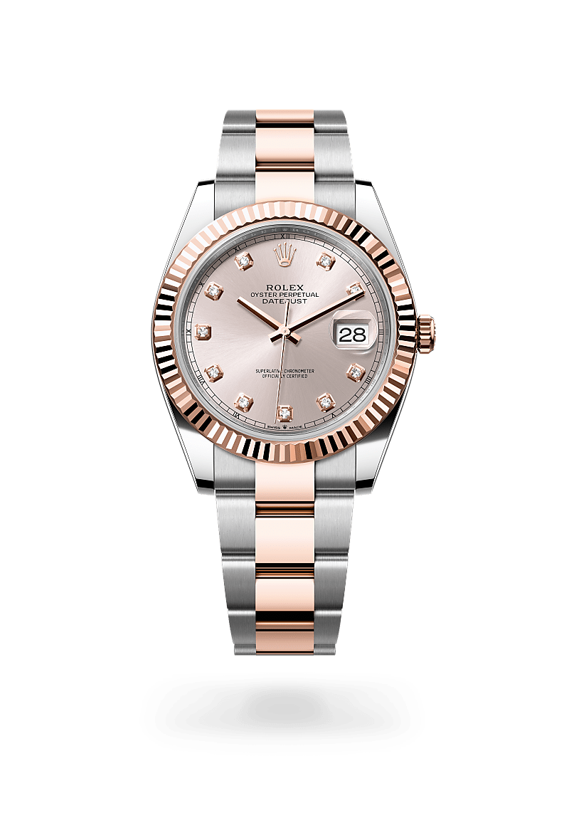 Rolex - Datejust 41 - Oyster, 41 mm, acier Oystersteel et or Everose