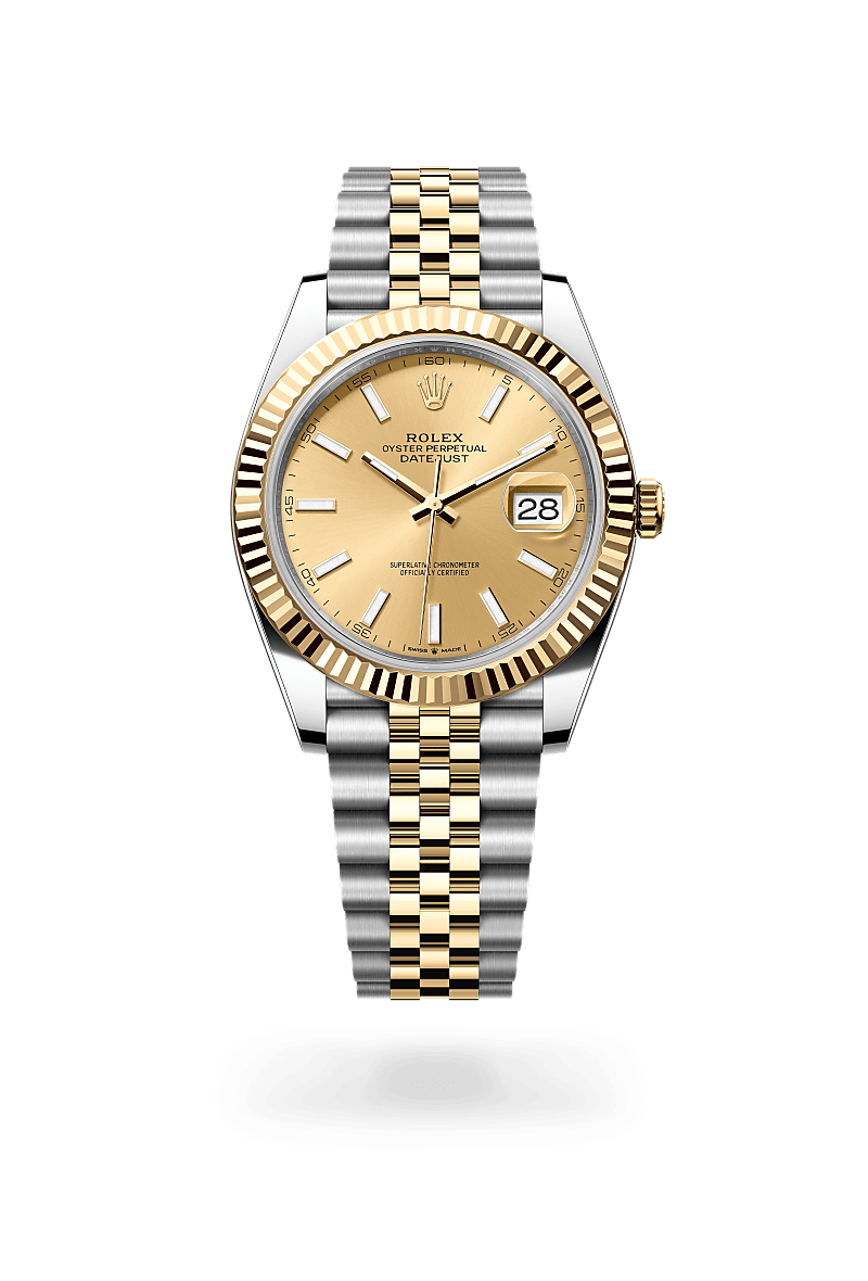 Rolex - Datejust 41 - Oyster, 41 mm, acier Oystersteel et or jaune
