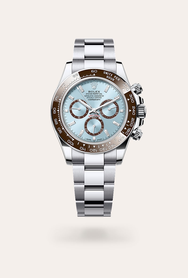 Rolex - Cosmograph Daytona - Oyster, 40 mm, platine