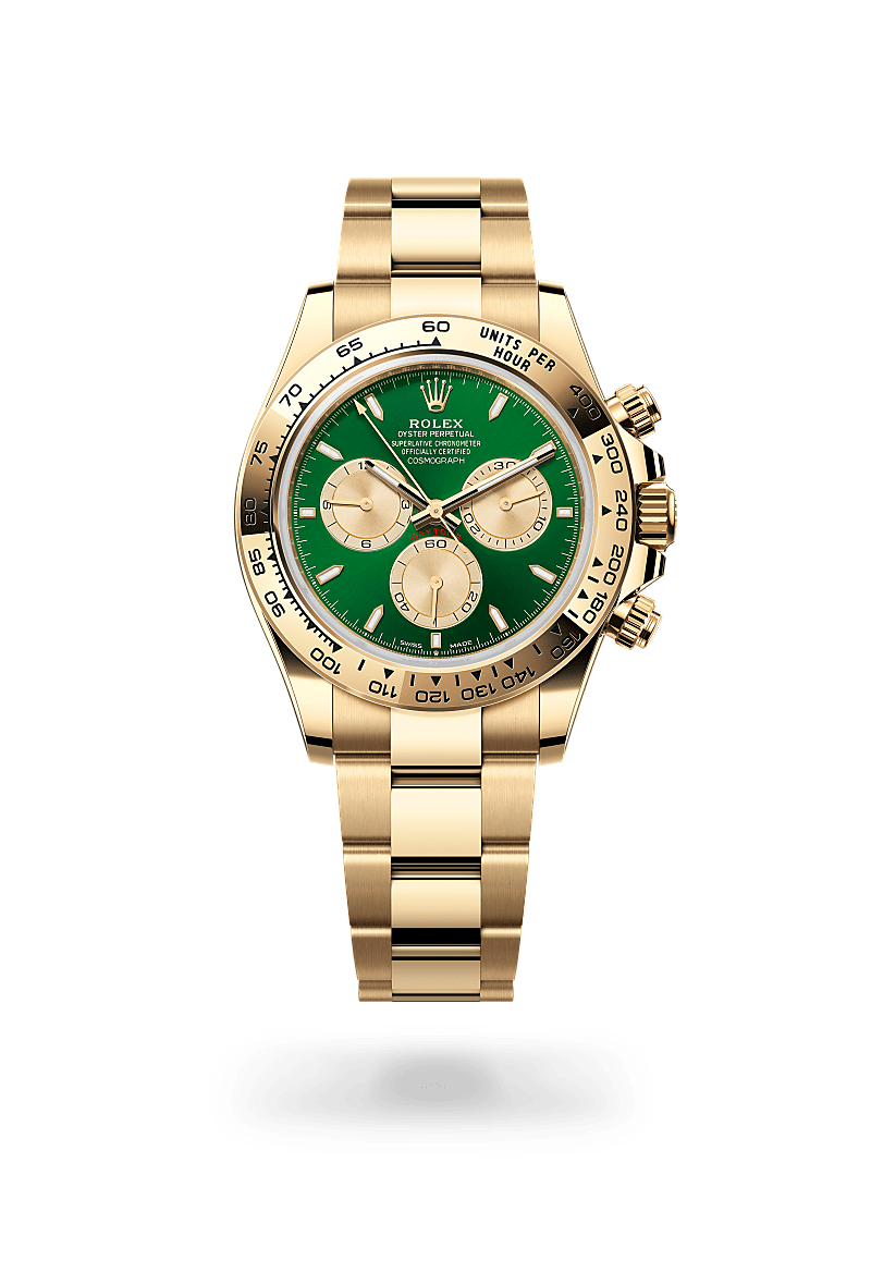 Rolex - Cosmograph Daytona - Oyster, 40 mm, or jaune
