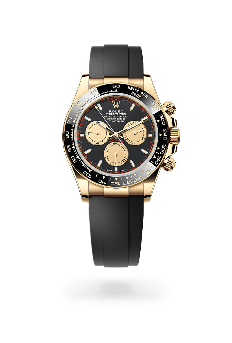 Rolex - Cosmograph Daytona - Oyster, 40 mm, or jaune