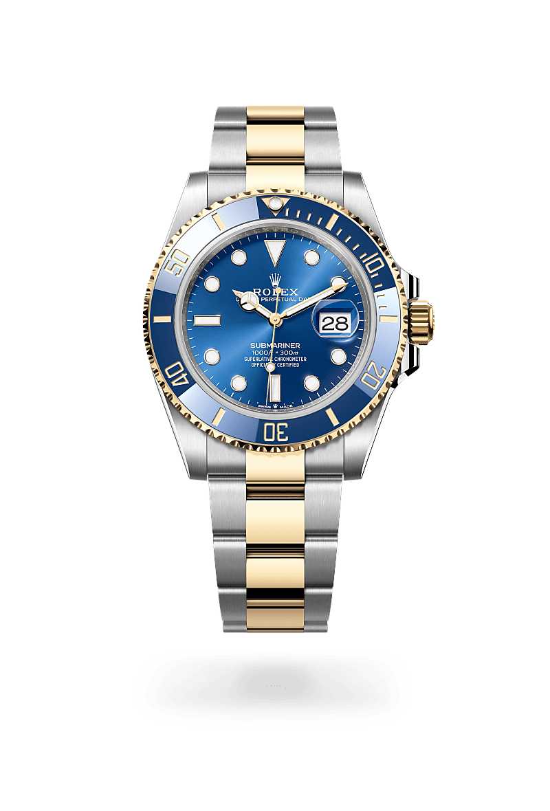 Rolex - Submariner Date - Oyster, 41 mm, acier Oystersteel et or jaune