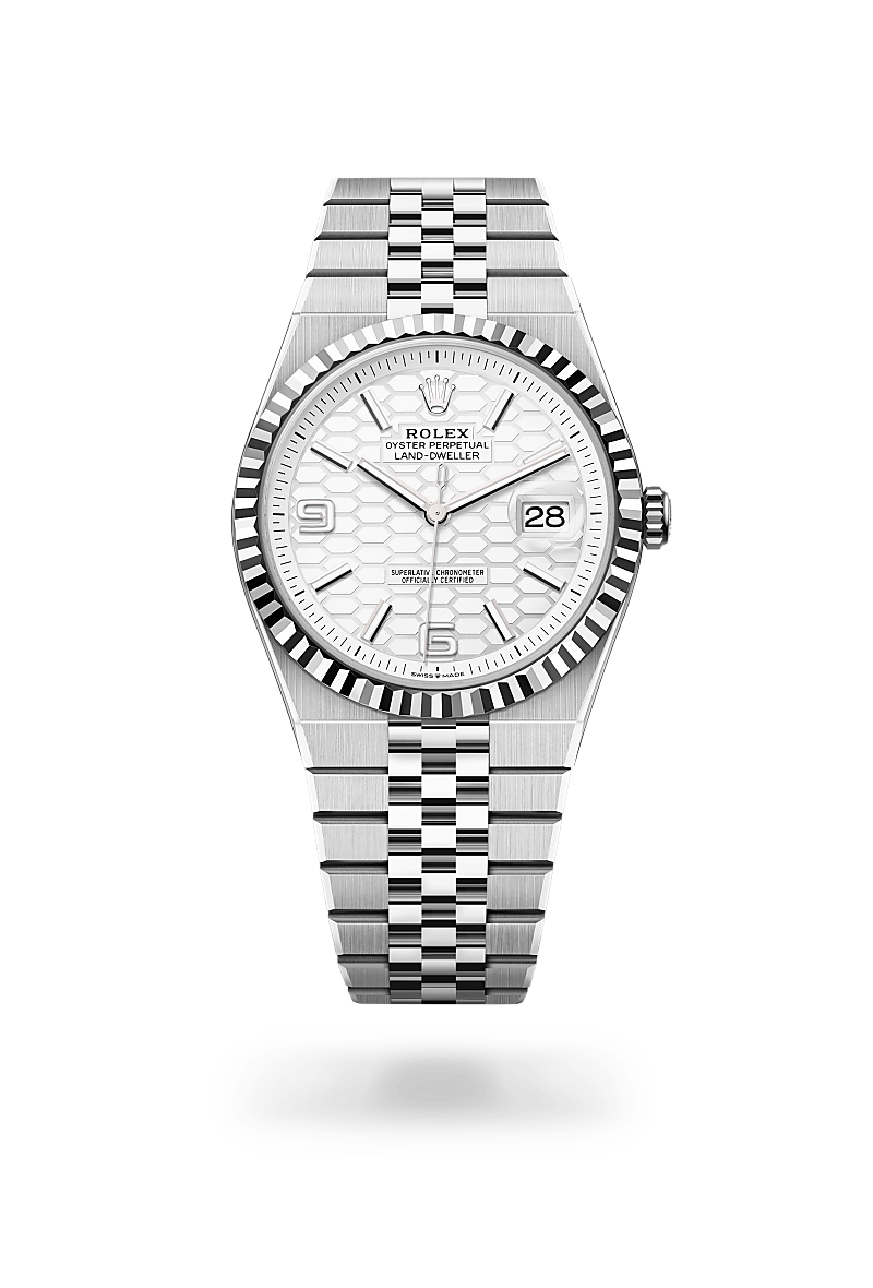 Rolex - Land-Dweller 40 - Oyster, 40 mm, acier Oystersteel et or gris