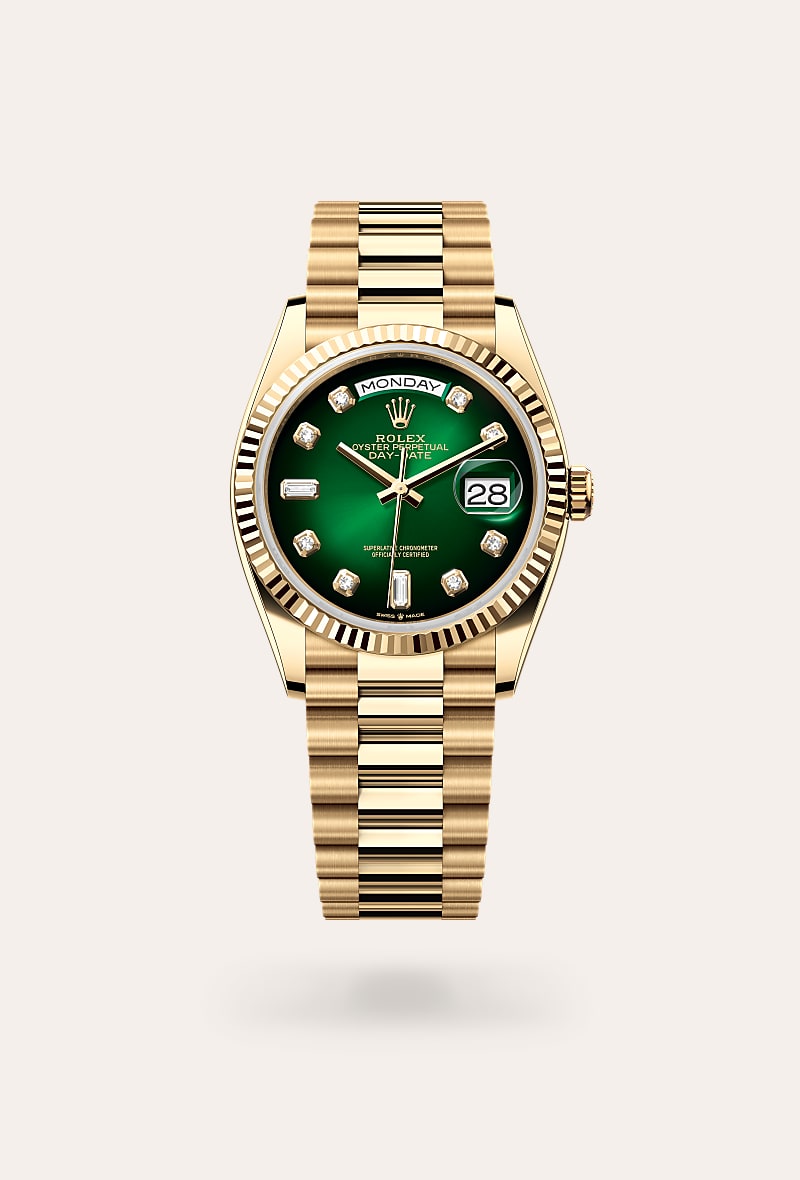 Rolex - Day-Date 36 - Oyster, 36 mm, or jaune