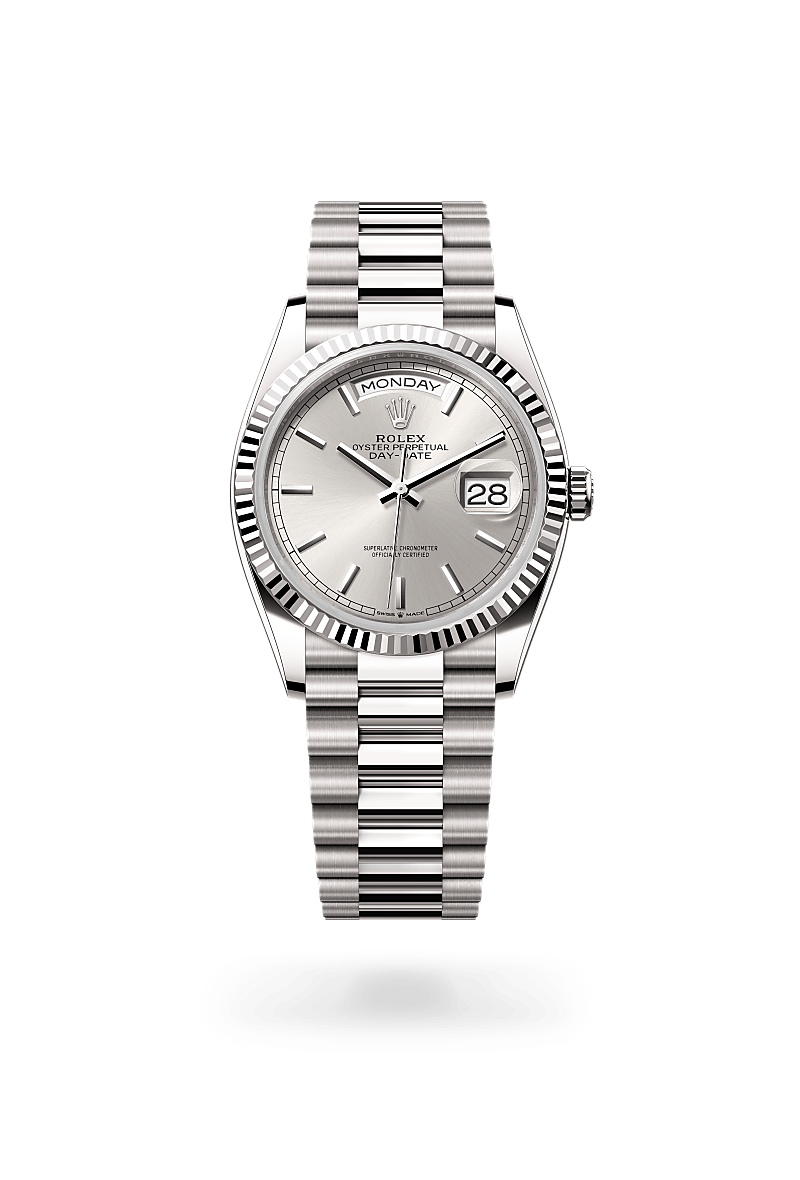 Rolex - Day-Date 36 - Oyster, 36 mm, or gris