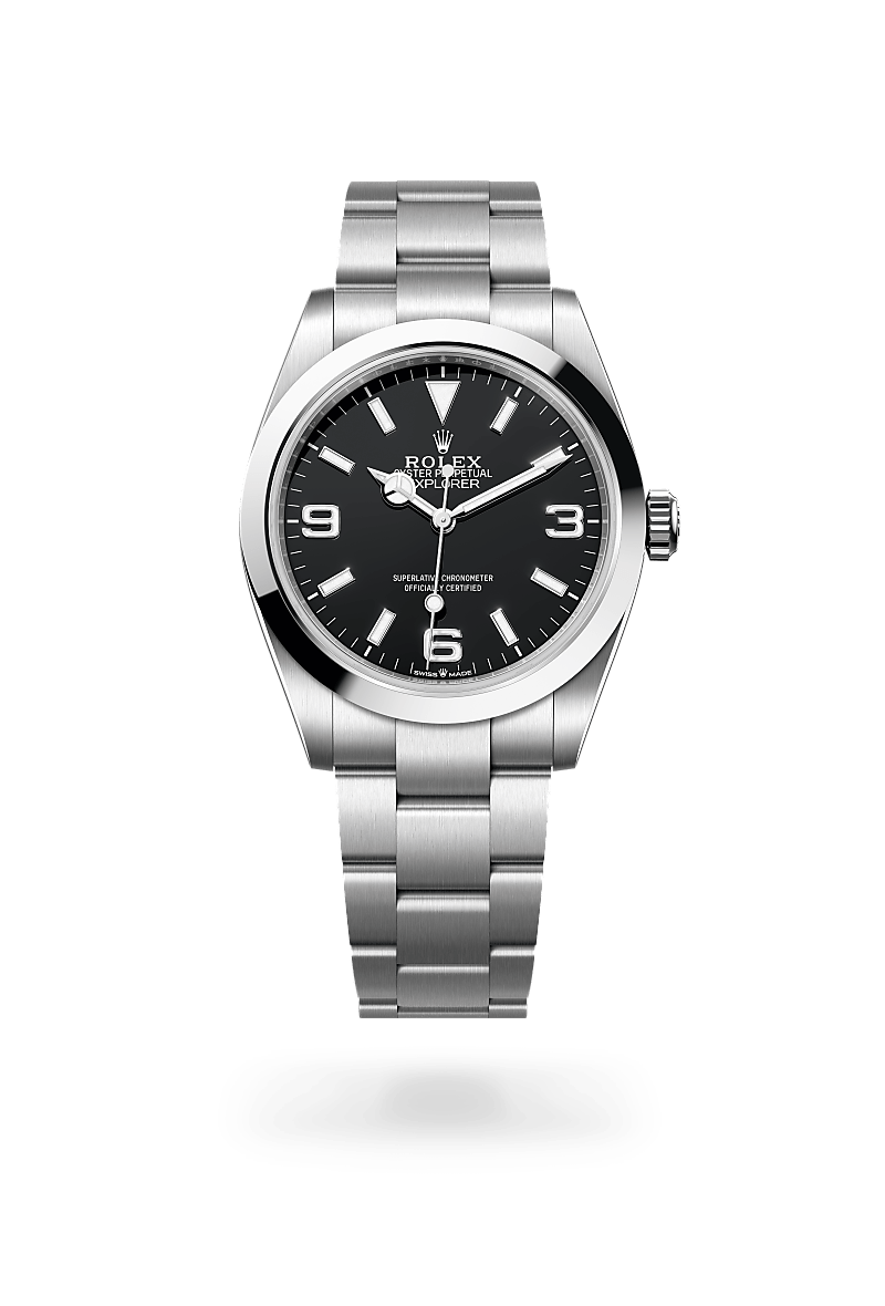 Rolex - Explorer 40 - Oyster, 40 mm, acier Oystersteel