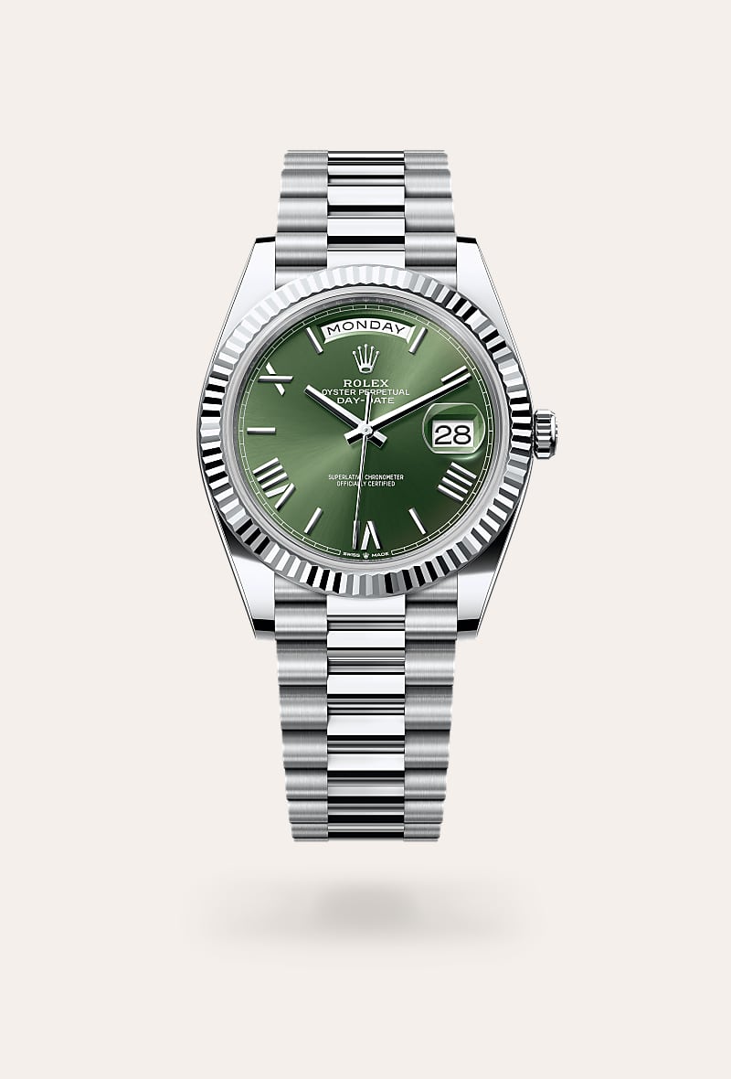 Rolex - Day-Date 40 - Oyster, 40 mm, platine
