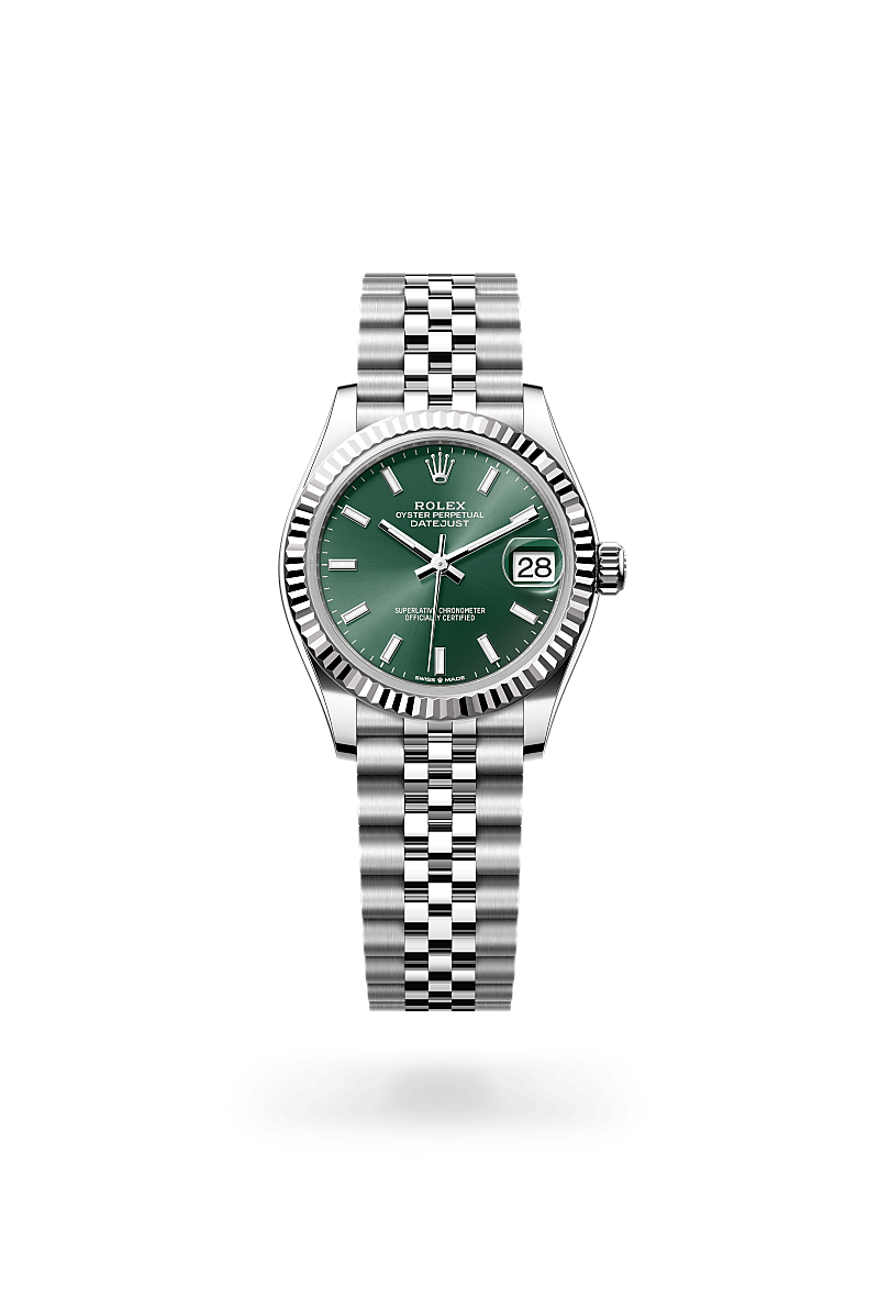 Rolex - Datejust 31 - Oyster, 31 mm, acier Oystersteel et or gris
