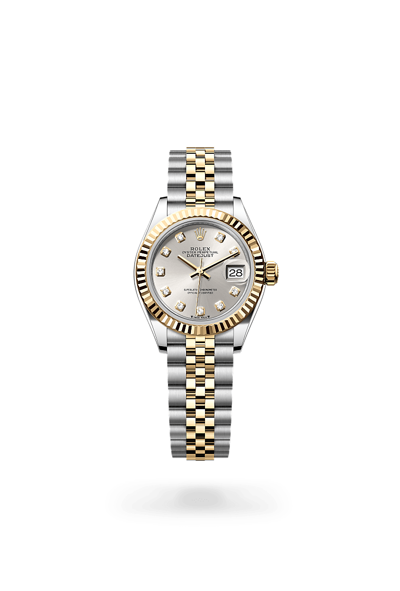 Rolex - Lady-Datejust - Oyster, 28 mm, acier Oystersteel et or jaune