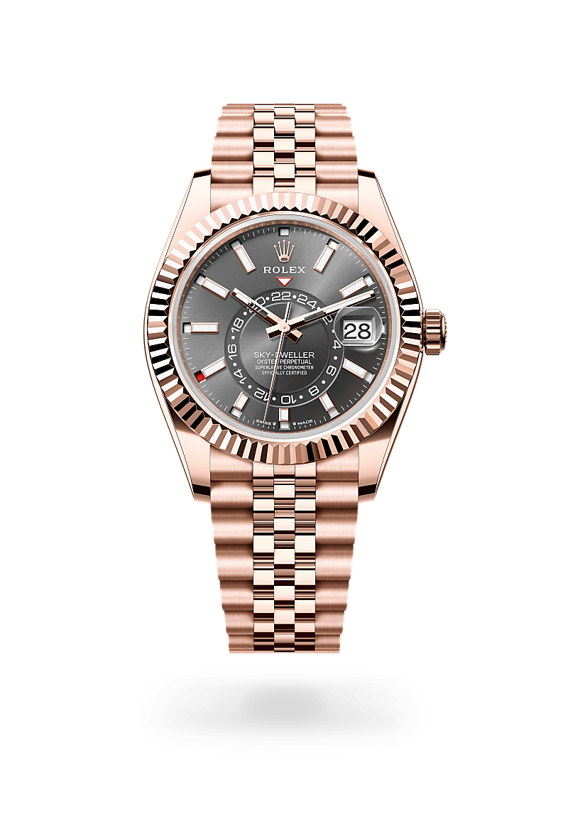 Rolex - Sky-Dweller - Oyster, 42 mm, or Everose
